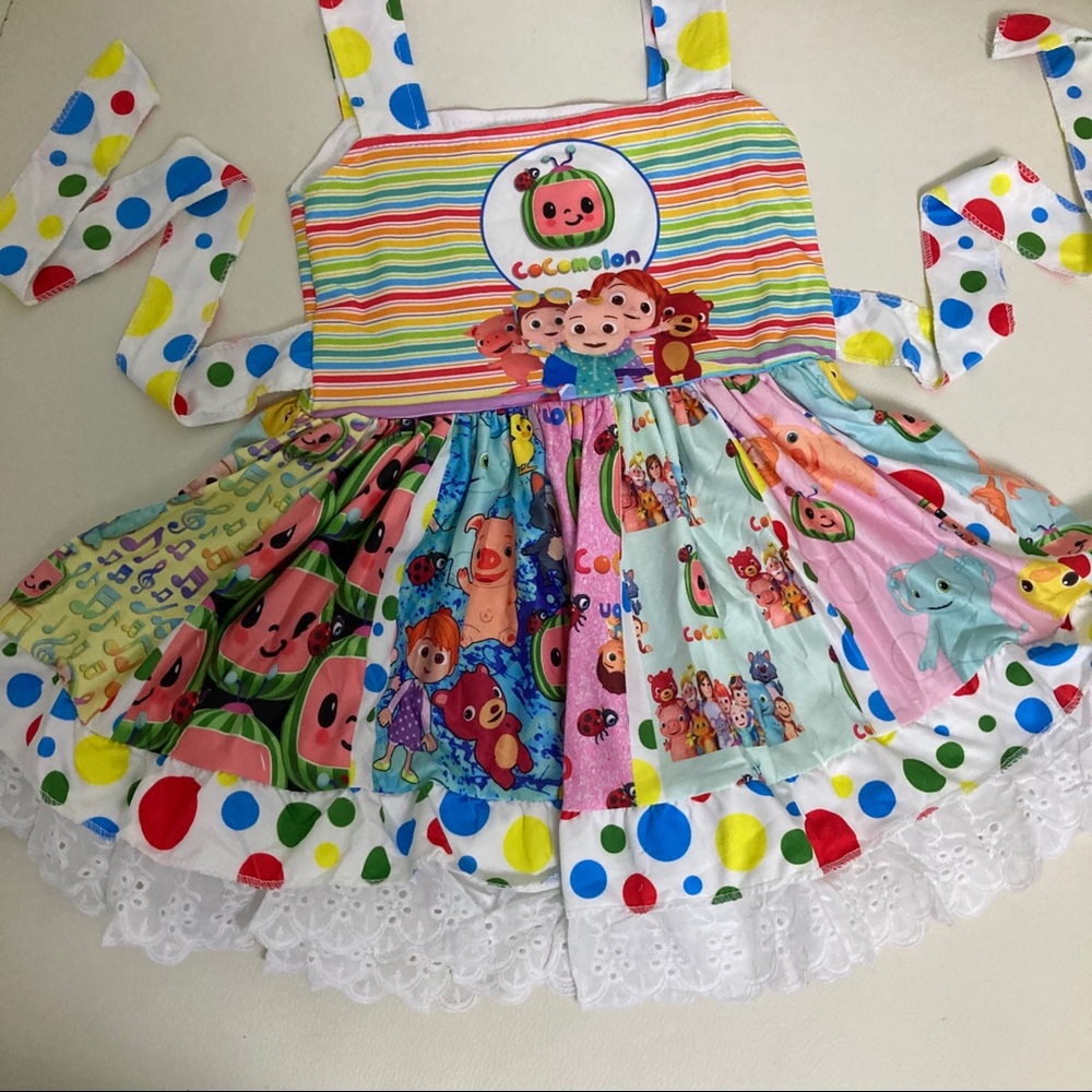 Cocomelon cute lace twirl dress - Picture 6 of 8